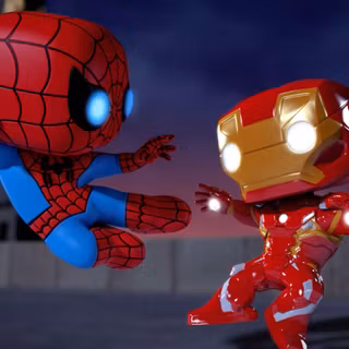 Iron Man cartoon wallpaper