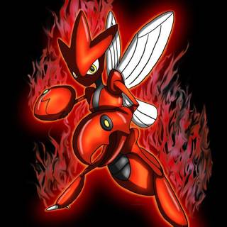 Scizor HD wallpaper