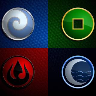 The four elements wallpaper
