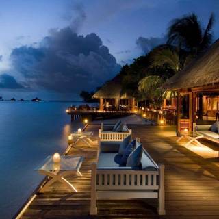 Stunning resort wallpaper