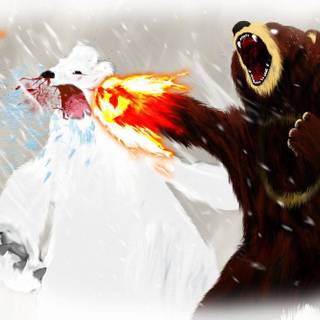 Ursaring HD wallpaper