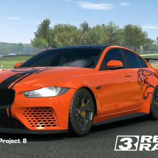 Jaguar XE Project 8 wallpaper