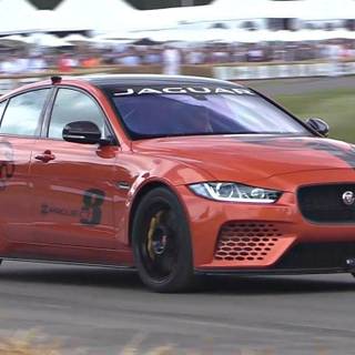 Jaguar XE Project 8 wallpaper
