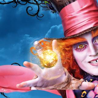Alice Through the Looking Glass wallpaper