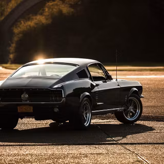 Mustang Fastback wallpaper