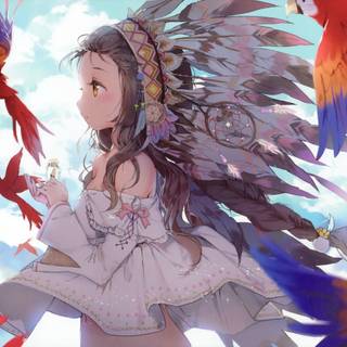 Anime animals wallpaper