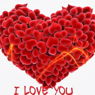 Cute i love u wallpaper for mobile