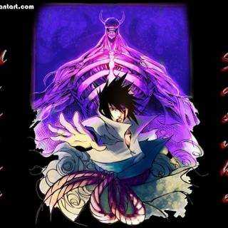 Wallpaper sasuke susanoo