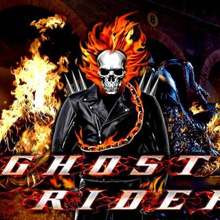Wallpaper ghost rider bergerak