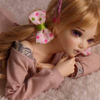 Cute Barbie doll wallpaper for mobile