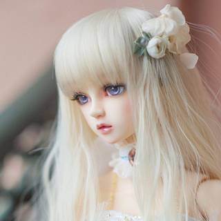 Cute Barbie doll wallpaper for mobile