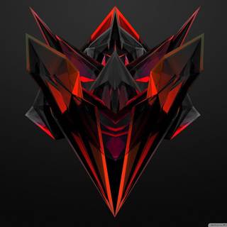 Black and red wallpaper