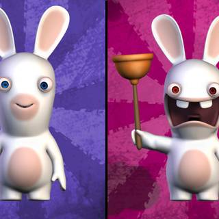 Rabbids Invasion wallpaper