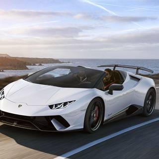 Lamborghini Huracán Spyder Performante wallpaper
