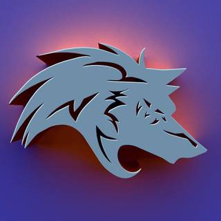 Wolf logo wallpaper