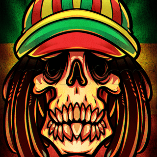 Graffiti rasta wallpaper
