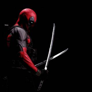 Deadpool logo wallpaper