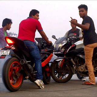 Duke bike stunts wallpaper HD