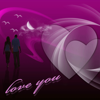 Wallpaper desktop 3D love