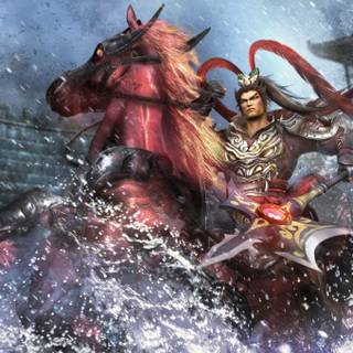 Dynasty warriors 8 wallpaper HD lu bu