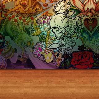Wallpaper tattoo