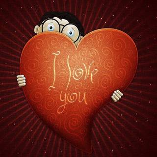 Love heart wallpaper for mobile