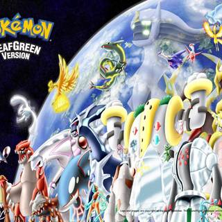 Legendary pokemons wallpaper