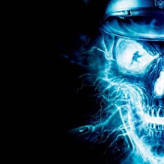 Horror skeleton wallpaper