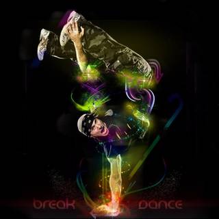 Hip hop dance wallpaper 3d
