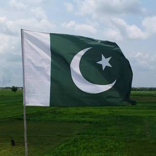 Pakistani flag wallpaper