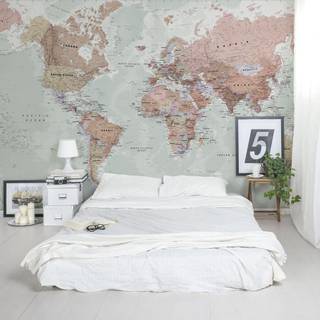 World map wallpaper