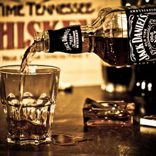 Wallpaper jack daniels