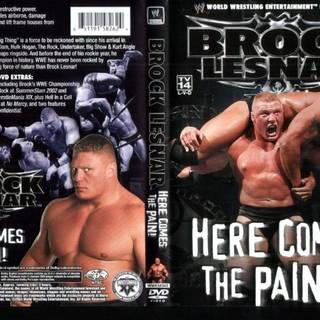 Brock lesnar wallpaper here comes the pain