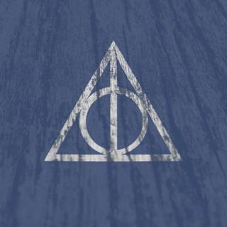 Deathly Hallows symbol wallpaper
