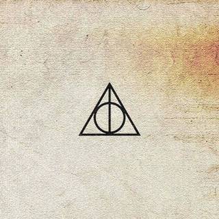 Deathly Hallows symbol wallpaper