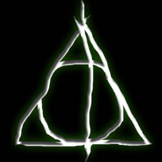 Deathly Hallows symbol wallpaper