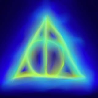 Deathly Hallows symbol wallpaper