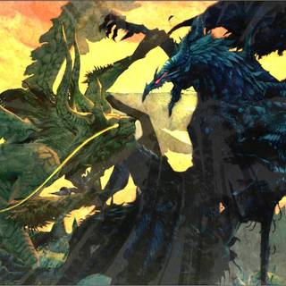 Wallpaper dragon nest