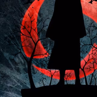 Wallpaper itachi sharingan