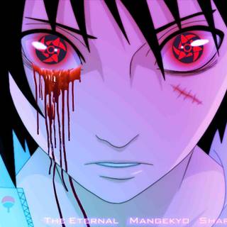 Sasuke wallpaper mangekyou sharingan