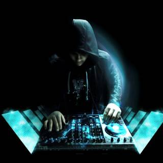 Dj logo wallpaper desktop