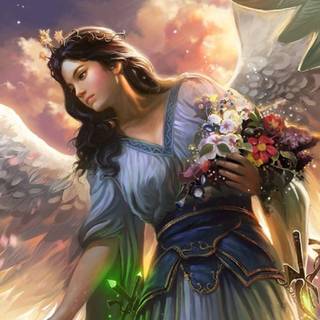 Beautiful fairy wallpaper for desktop