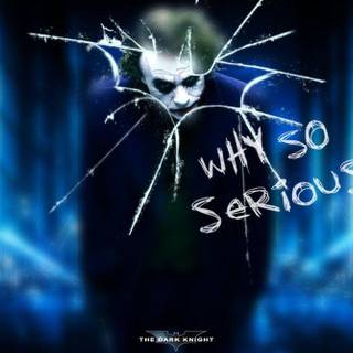 The joker wallpaper why so serious