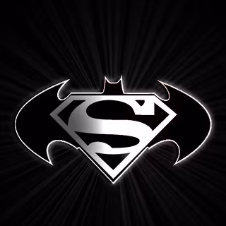 Batman vs superman logo wallpaper