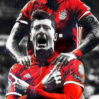 Robert Lewandowski 2018 wallpaper