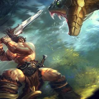 Barbarian wallpaper