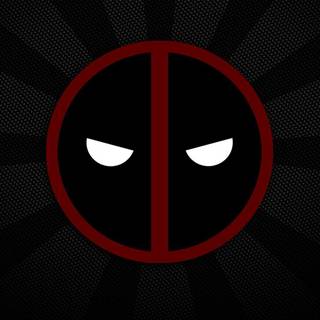 Deadpool logo wallpaper HD