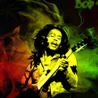 Reggae wallpaper smoke