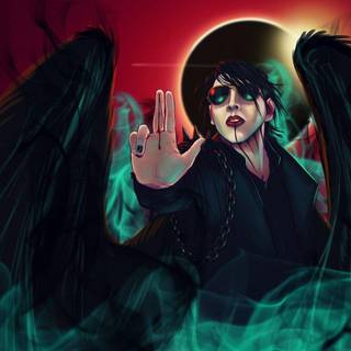 Gothic metal wallpaper