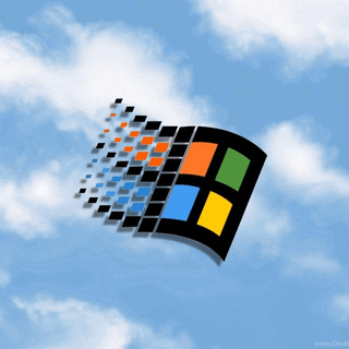 Windows 95 desktop background